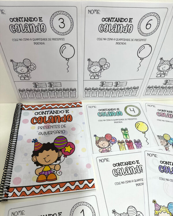 Contando e Colando Presentes de Aniversário - Imagem 8