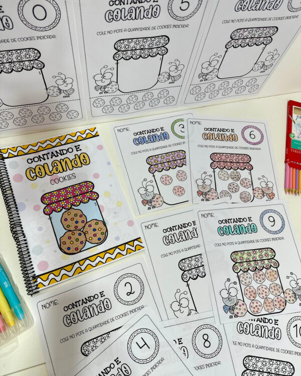 Contando e Colando Cookies - Imagem 8
