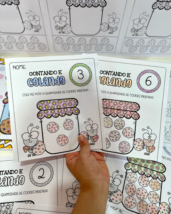 Contando e Colando Cookies - Imagem 3