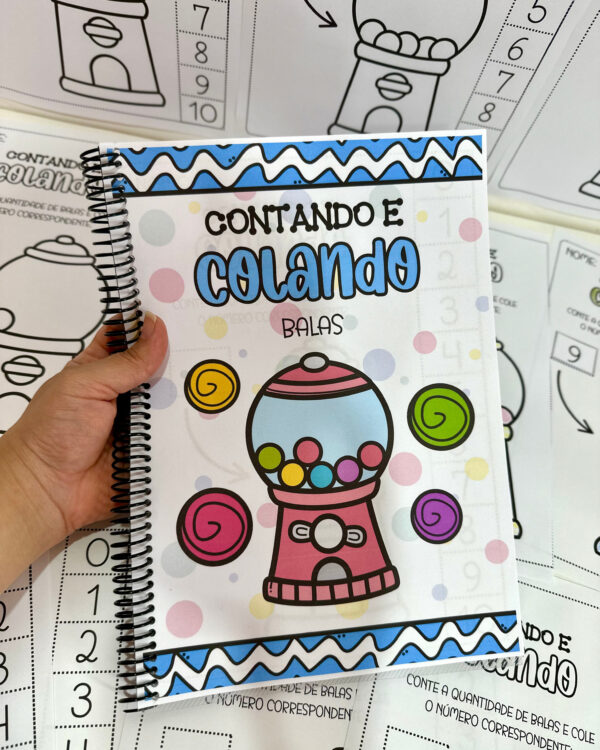 Contando e Colando Balas