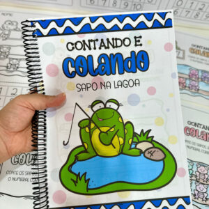 Contando e Colando Sapo na Lagoa