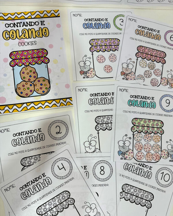Contando e Colando Cookies - Imagem 6