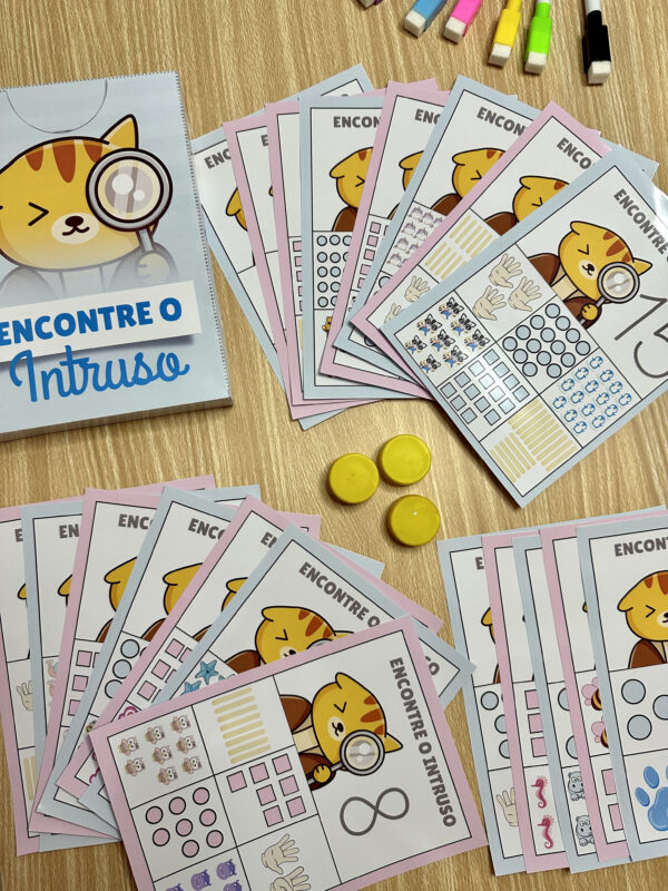 Encontre o Intruso Numerais