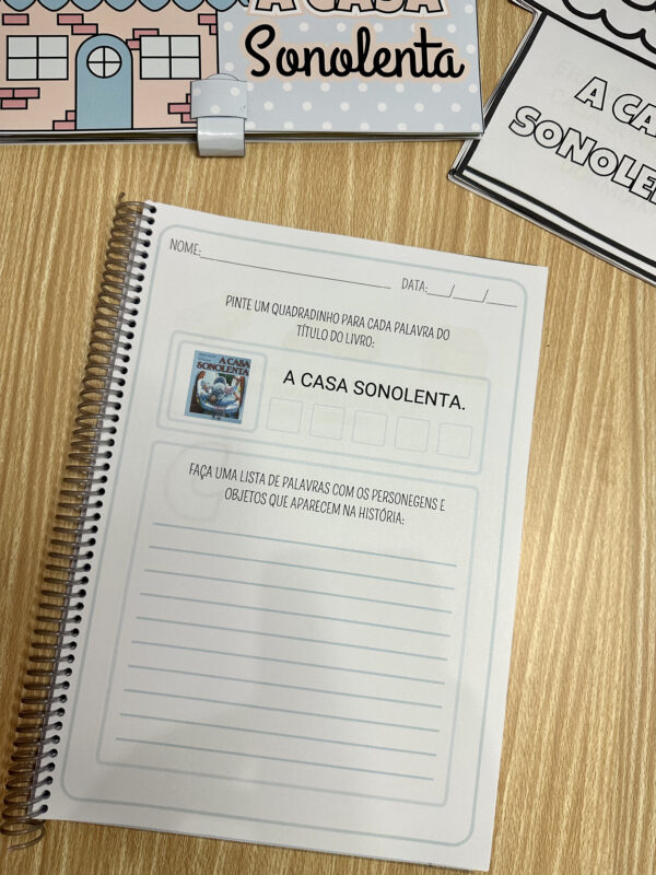 Sequência Didática - A Casa Sonolenta - Imagem 3