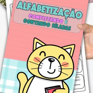 Alfabetização Completando e Contando Sílabas