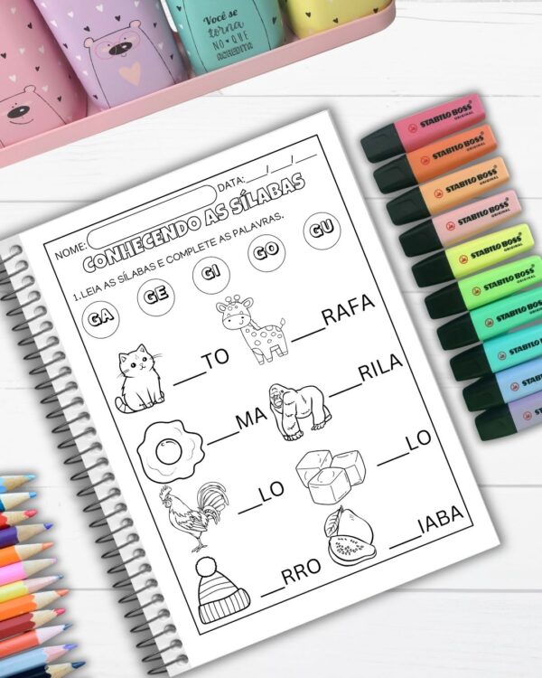 Conhecendo as Sílabas - Sílabas Simples - Imagem 4