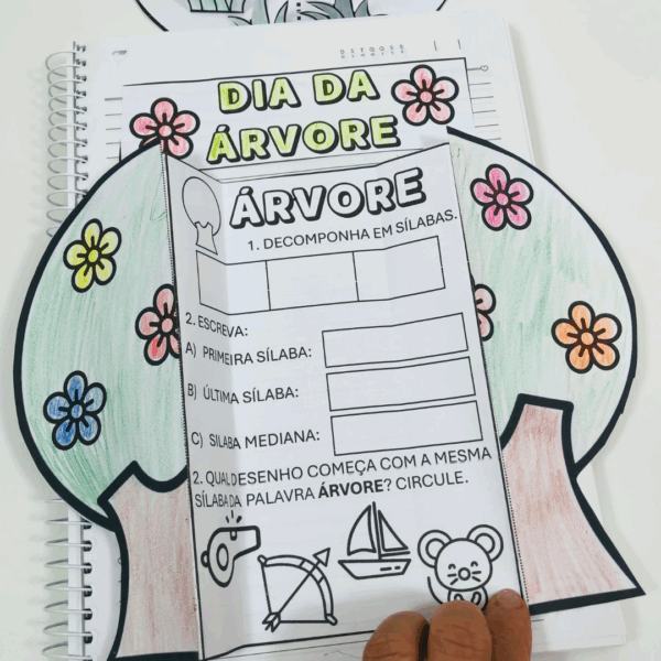 Dia da Árvore - Atividade e Cenário 3D - Imagem 2