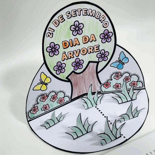 Dia da Árvore - Atividade e Cenário 3D - Imagem 3