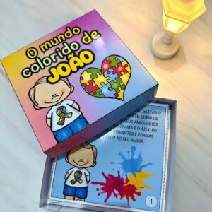 História na Caixa - O mundo colorido de João