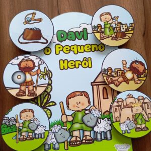 Luva Davi O pequeno herói