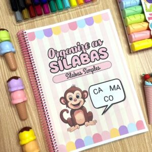 Organize as Sílabas - Sílabas Simples