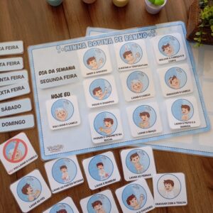 Minha Rotina de Banho - Menino