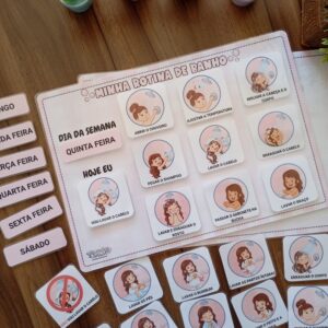 Minha Rotina de Banho - Menina