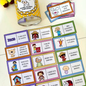 Dominó de Frases - Silabas Complexas