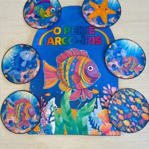 Luva O Peixe Arco-íris