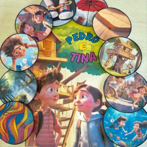 Luva História de Pedro e Tina