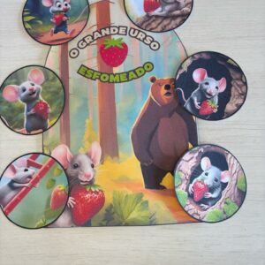 Luva O grande urso esfomeado