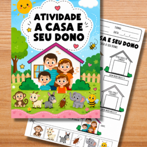 A Casa e seu dono | Atividade Gratuita