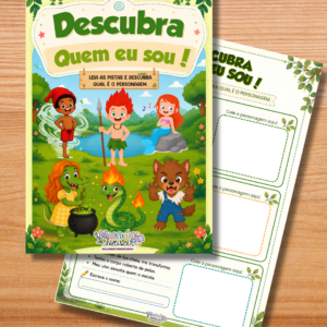Descubra Quem Eu Sou! | Atividade Gratuita de Folclore Brasileiro em PDF